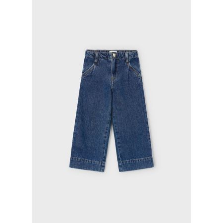 WIDE LEG DENIM PANTS 085 DARK
