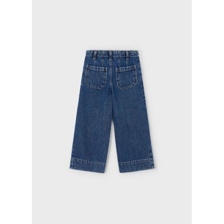 WIDE LEG DENIM PANTS 085 DARK