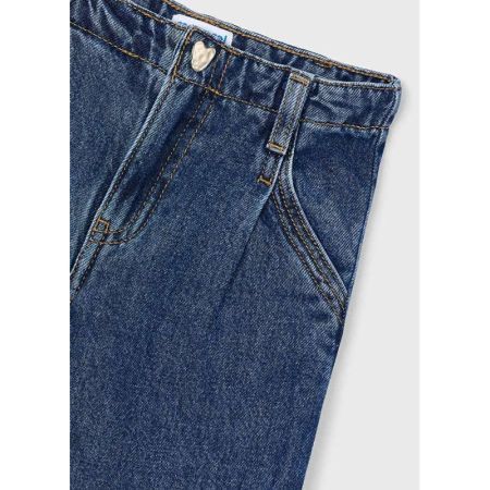 WIDE LEG DENIM PANTS 085 DARK