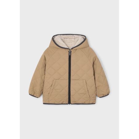 REVERSIBLE COAT 010 CARAMEL