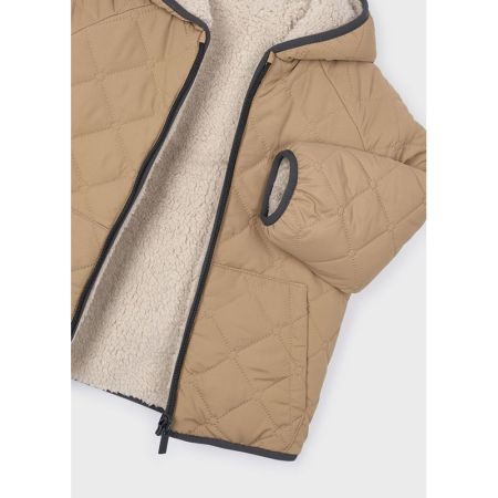 REVERSIBLE COAT 010 CARAMEL