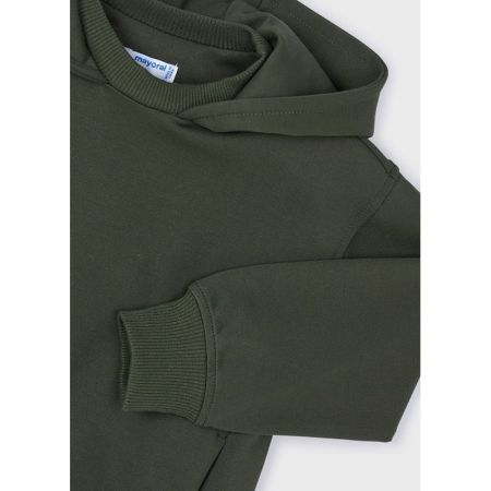 HOODED PULLOVER 070 OLIVE