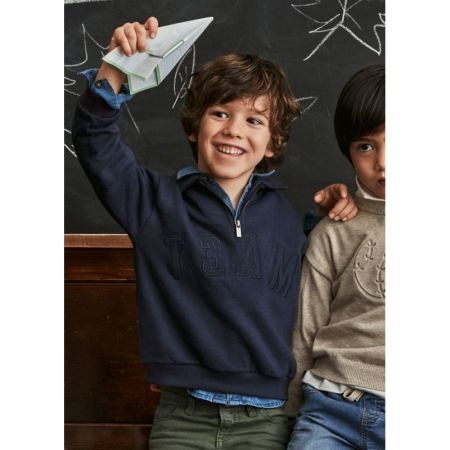 POLO PULLOVER 031 BLUE