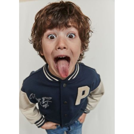 VARSITY JACKET 071 BLUE