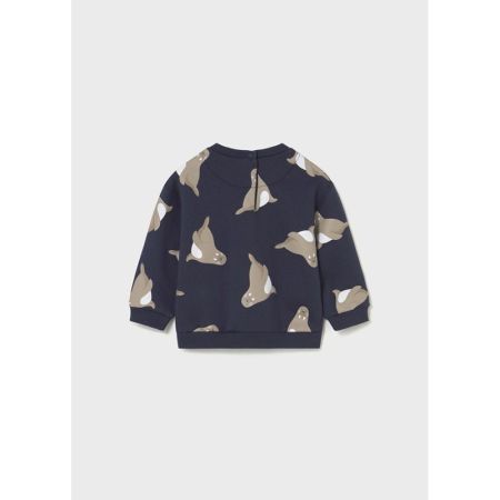 PRINTED PULLOVER 035 NIGHT