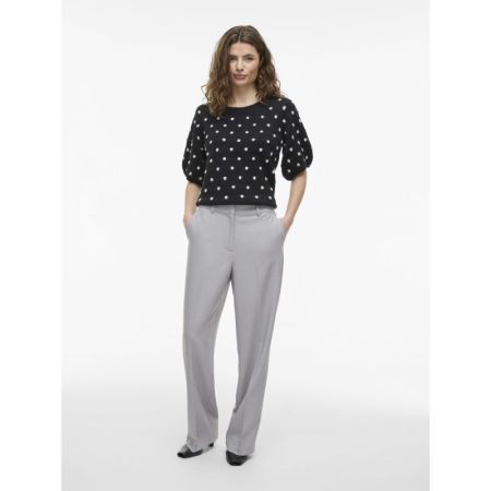 VISIFFE HW STRAIGHT PANTS - NO 179091 Light Gr