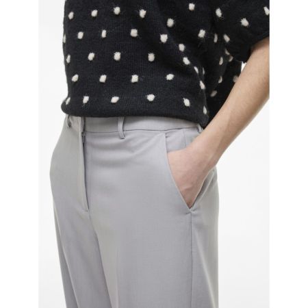VISIFFE HW STRAIGHT PANTS - NO 179091 Light Gr