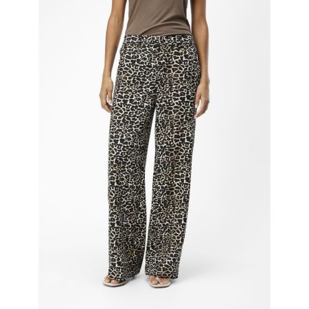 OBJALBA LISA WIDE PANT PRINT N 183561001 Humus