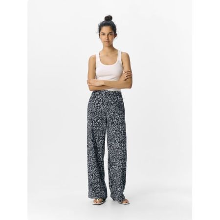 OBJALBA LISA WIDE PANT PRINT N 178111003 Grey/
