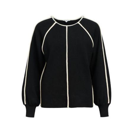 OBJREYNARD LS LO CONTRAST PULL 177981002 Black