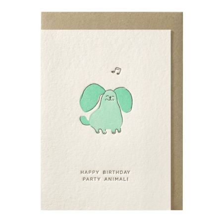Happy birthday party animal -