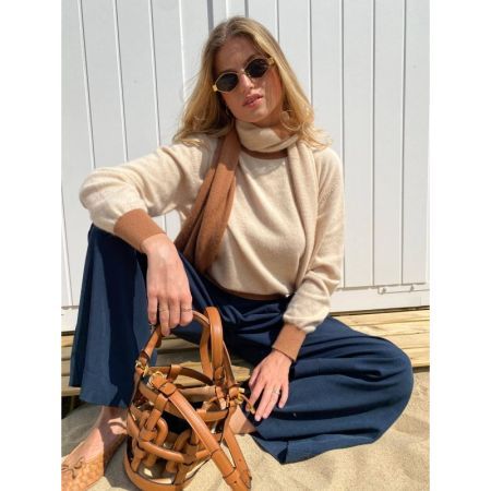 SJAAL BEIGE/CHOCO