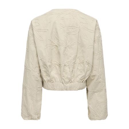 ONLISABELLA EMB. BOMBER JACKET 189959 Pumice S