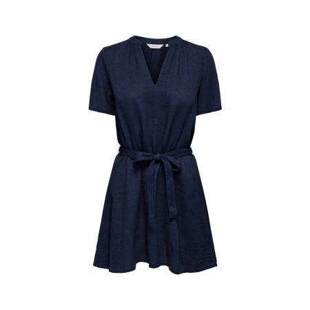 ONLLEONI SS V NECK SHORT DRESS 187243 Vintage