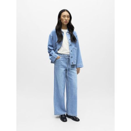 OBJROSIE MW WIDE JEANS NOOS 178832 Light Bl