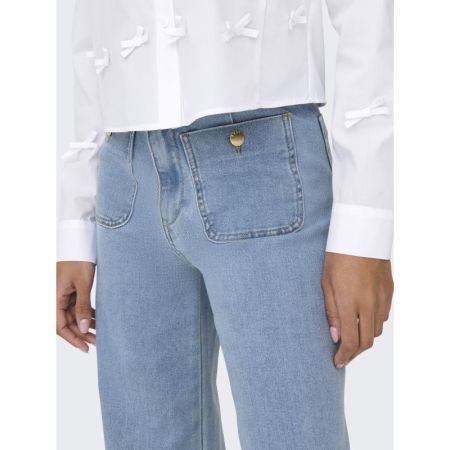 ONLMADELINE HW WD POCKET DNM G 177934 Light Bl