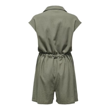 ONLGOA SL LINEN BL PLAYSUIT CC 303968 Smokey O