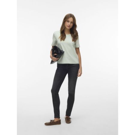 VMABBY SS ZIP TOP JRS NOOS 175598009 Snow