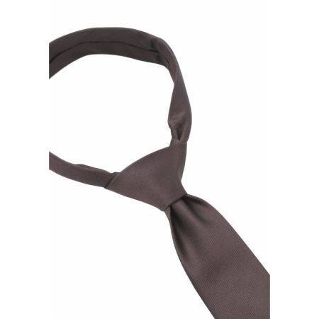 TIE SOLID 20 DARK BROWN
