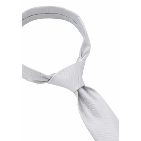 TIE SOLID 35 LIGHT GREY