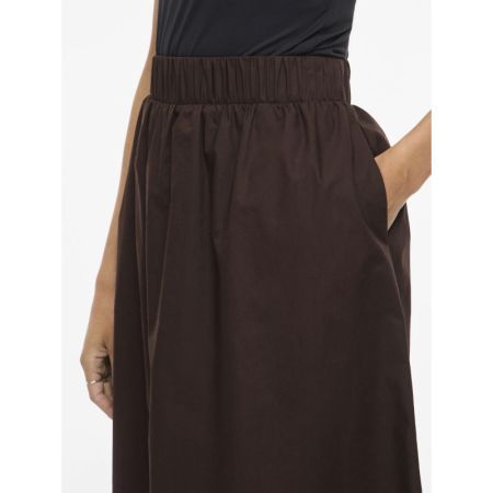 VISOPHIE HW ANKLE SKIRT - NOOS 196326 Coffee B