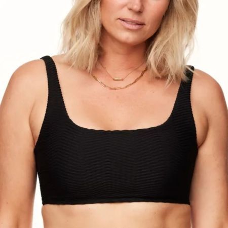 THE HILLS BRALETTE BIKINI BLACK