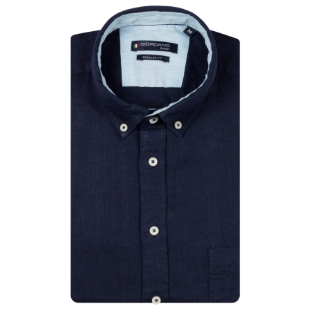IVY LONG SLEEVE BUTTON DOWN 60 NAVY