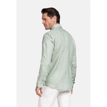 IVY LONG SLEEVE BUTTON DOWN 71 GREEN