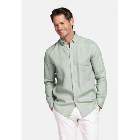 IVY LONG SLEEVE BUTTON DOWN 71 GREEN