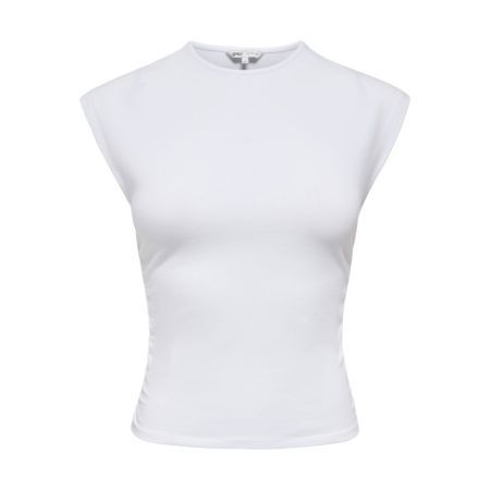 ONLMIRA CAPSL RUCHING TOP JRS 177991 White