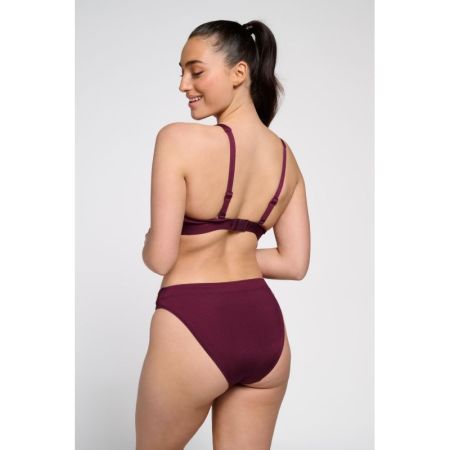 TRIANGLE BUCKLE PUSH-UP 1452 Wine Red