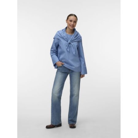 VMZIMA LS SCARF TOP WVN 225178001 Prove