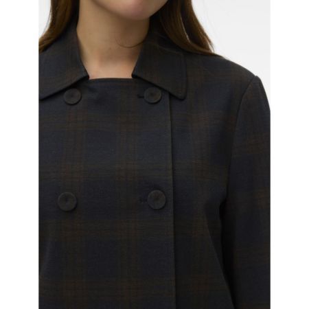 VMMALLI LS SHORT CHECK BLAZER 188780001 Navy