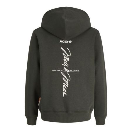 JCOCLUB BACK SCRIPT SWEAT HOOD 176651001 Peat/