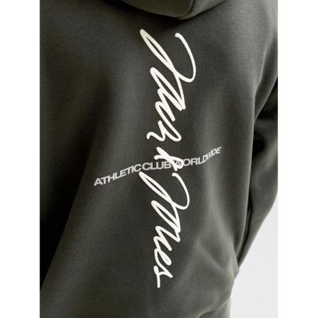 JCOCLUB BACK SCRIPT SWEAT HOOD 176651001 Peat/