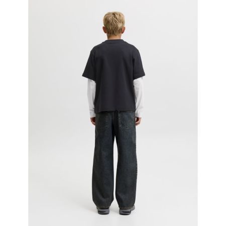 JCOECHO DOUBLE LAYERED SWEAT C 178012 Black