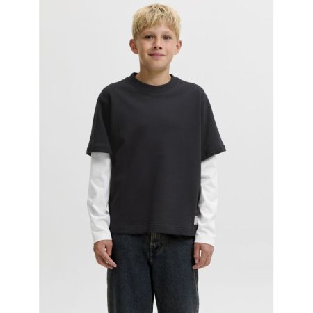 JCOECHO DOUBLE LAYERED SWEAT C 178012 Black