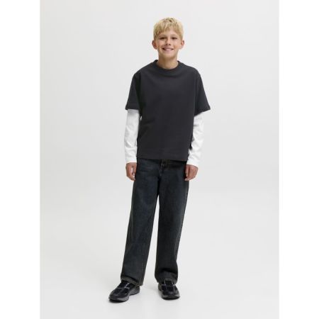 JCOECHO DOUBLE LAYERED SWEAT C 178012 Black