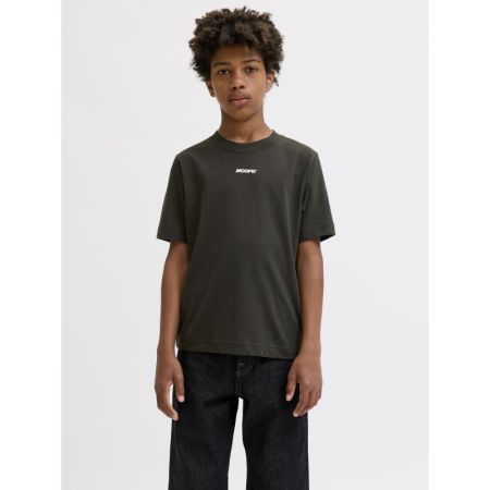 JCOCLUB BACK SCRIPT TEE SS CN 176651001 Peat/
