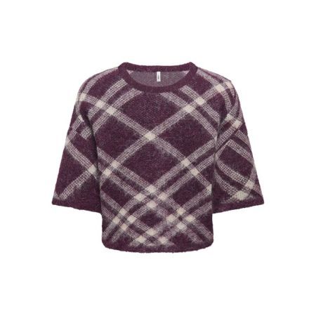 ONLNOEME SS PATTERN O-NECK KNT 177912013 Fig/C