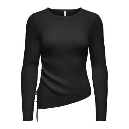 ONLMIL LS ASYMMETRIC O-NECK KN 177911 Black