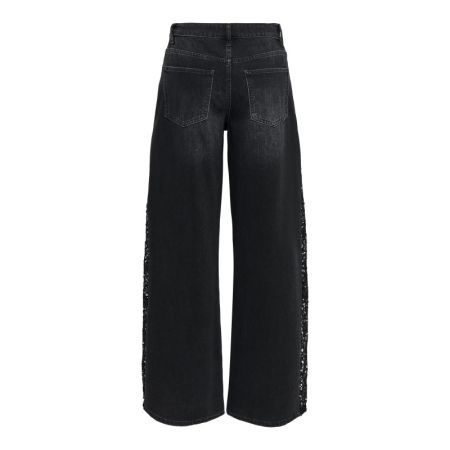 ONLALANIS HW WIDE LACE DNM MAS 278217 Washed B