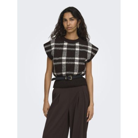 ONLCARLA SL JQ O-NECK KNT 237375001 Coffe