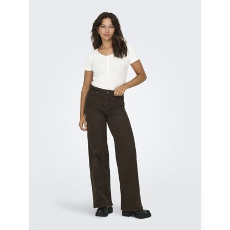ONLMADISON BLUSH HW WIDE COLOR 179676 Dark Bro