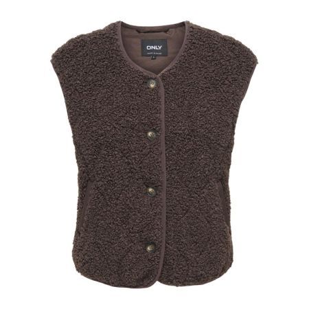 ONLINES TEDDY WAISTCOAT CC OTW 286415 Chocolat