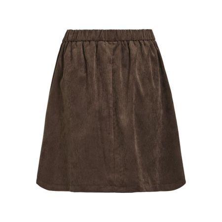 VICOURDIE HW SHORT SKIRT - NOO 196326 Coffee B