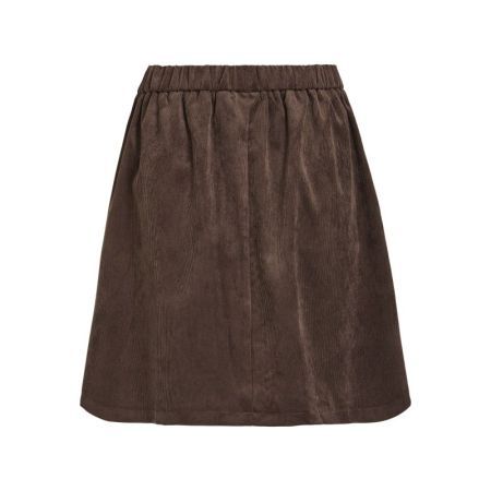VICOURDIE HW SHORT SKIRT - NOO 196326 Coffee B