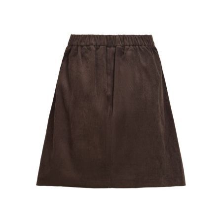 VICOURDIE HW SHORT SKIRT - NOO 196326 Coffee B