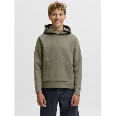 JJEBARRON SWEAT HOOD NOOS JNR 176725 Vetiver