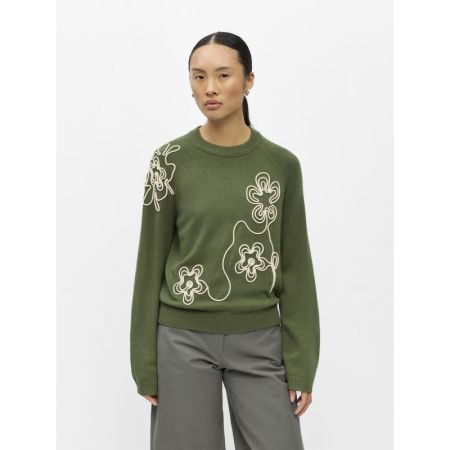 OBJLANEY RUBIN LS PULLOVER NOO 307381019 Bronz
